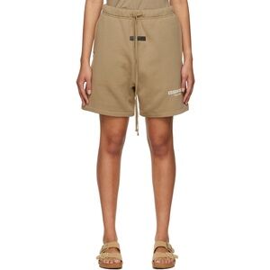Fear of God Essentials Tan Shorts